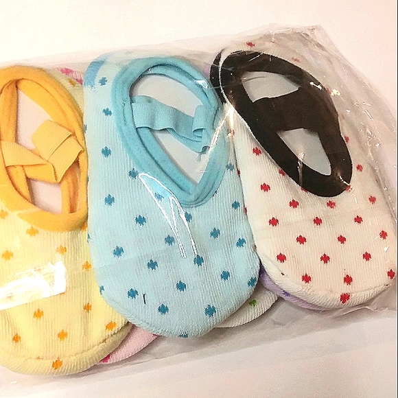 NWT CUNINA 6 PR. BABY TODDLER ANTI SLIP FOOTIES SOCKS 8 - 36M - Picture 7 of 9